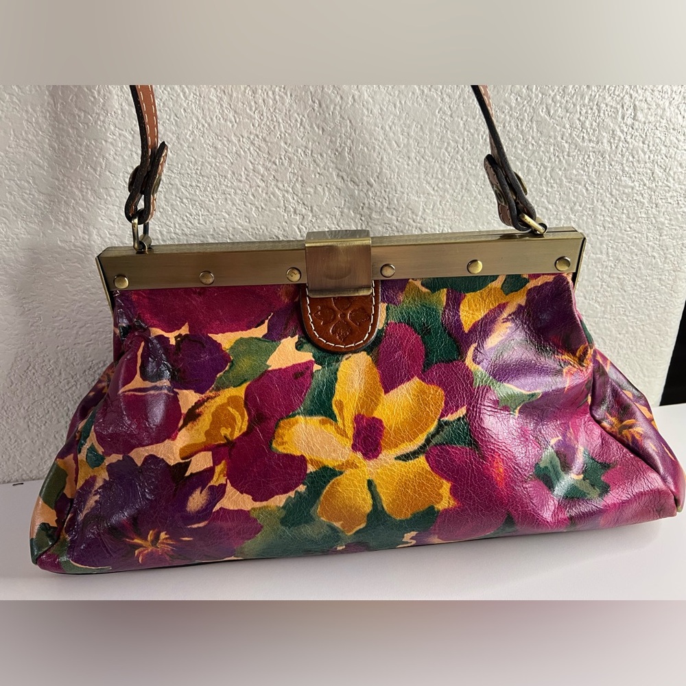 Patricia Nash Multicolor Floral Clutch